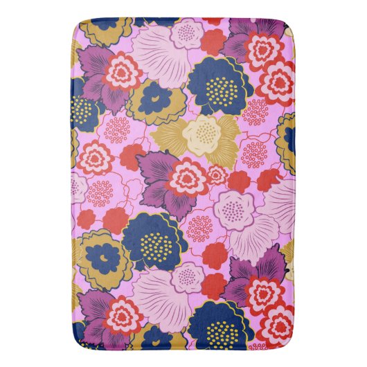 Lentbloemen Badmat (Voorkant Verticaal)