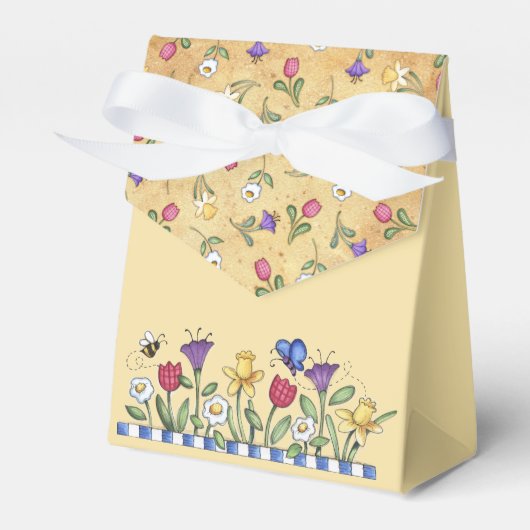 Lentbloemen Bedankdoosjes (Voorkant Zijde)