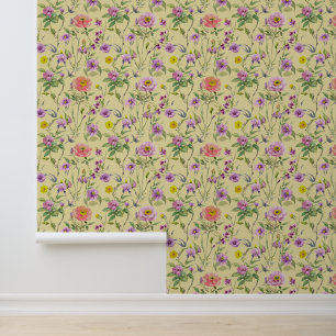 Lentbloemen Behang