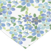 Lentbloemen / Blauwe Floral Farmhouse Medium Tafelloper (Hoek)