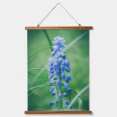 Lentbloemen (Blauwe Hyacinth, Glory of the Snow) Hangend Wandkleed (Voorkant)