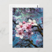 Lentbloemen Briefkaart (Voorkant / Achterkant)