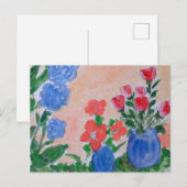 Lentbloemen Briefkaart (Voorkant / Achterkant)