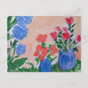 Lentbloemen Briefkaart