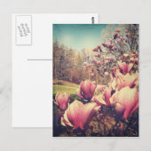 Lentbloemen Briefkaart (Voorkant / Achterkant)