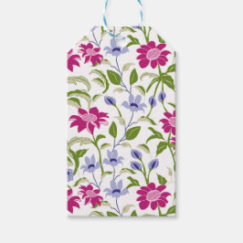 Lentbloemen Cadeaulabel