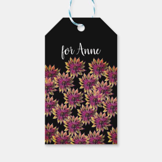 Lentbloemen Cadeaulabel (Voorkant)