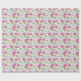 Lentbloemen Cadeaupapier
