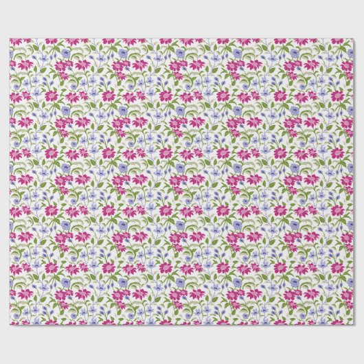 Lentbloemen Cadeaupapier (Vlak)