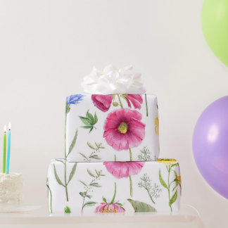 Lentbloemen Cadeaupapier
