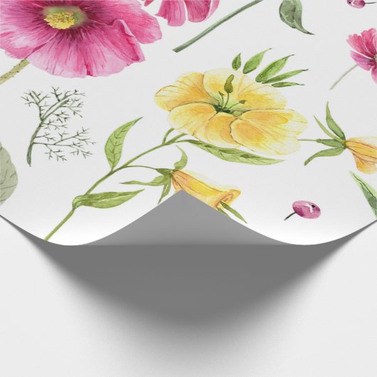 Lentbloemen Cadeaupapier (Hoek)