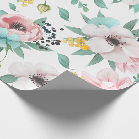Lentbloemen Cadeaupapier (Hoek)