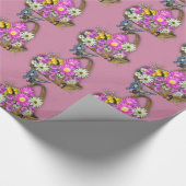 Lentbloemen Cadeaupapier (Hoek)