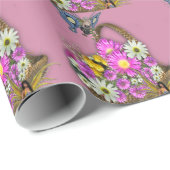 Lentbloemen Cadeaupapier (Rol Hoek)