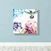 Lentbloemen Canvas Afdruk (Insitu (Houten vloer))