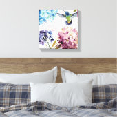 Lentbloemen Canvas Afdruk (Insitu (Slaapkamer))