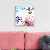 Lentbloemen Canvas Afdruk (Insitu (Woonkamer))
