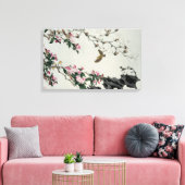 Lentbloemen Canvas Afdruk (Insitu (Woonkamer))