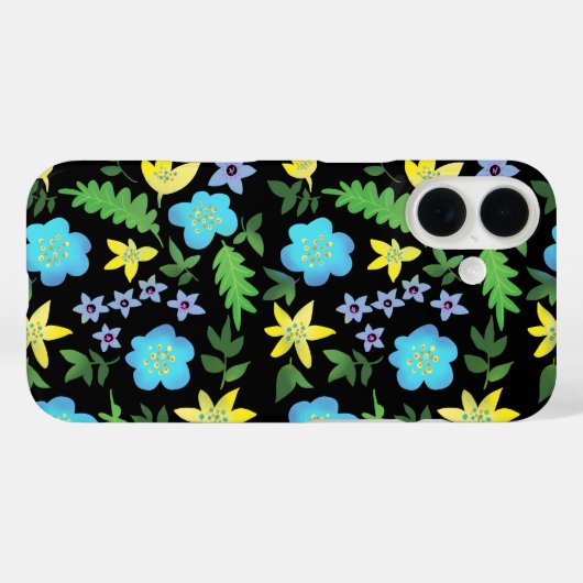 Lentbloemen Case-Mate iPhone Case (Achterkant (horizontaal))