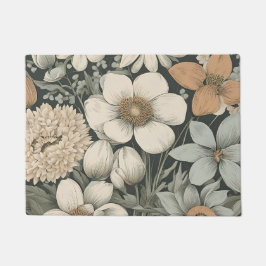 Lentbloemen Deurmat