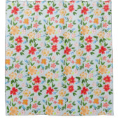 Lentbloemen Douchegordijn (Voorkant)