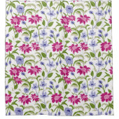 Lentbloemen Douchegordijn (Voorkant)