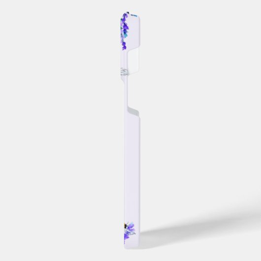 Lentbloemen en bietenvliegen iPhone hoesje (Linkerkant)