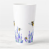 Lentbloemen en bijen die de Mok van de Lente vlieg (Voorkant)