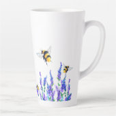 Lentbloemen en bijen die de Mok van de Lente vlieg (Rechts)