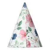 Lentbloemen en -bladeren feesthoedjes (Achterkant)