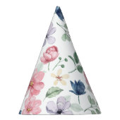 Lentbloemen en -bladeren feesthoedjes (Rechts)
