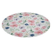 Lentbloemen en -bladeren snijplank (Hoek)