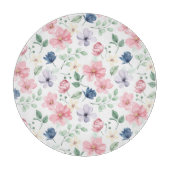 Lentbloemen en -bladeren snijplank (Voorkant)