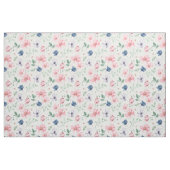 Lentbloemen en -bladeren stof (Fat Quarter)