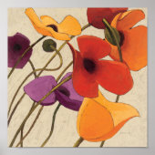 Lentbloemen en -stenen poster (Voorkant)