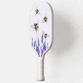 Lentbloemen en vliegende bijen Pickleball Paddle (Links)