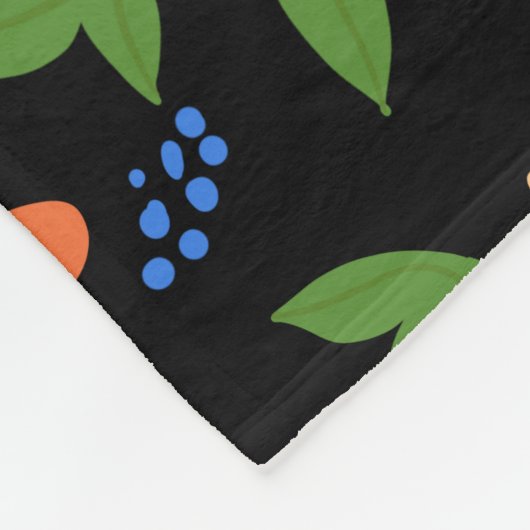 Lentbloemen Fleece Deken (Hoek)