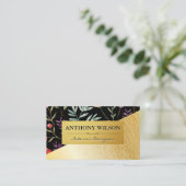 Lentbloemen | Goudwaterkorrels Visitekaartje (Staand voorkant)