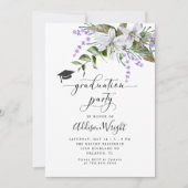 Lentbloemen Graduation Party Kaart (Voorkant)