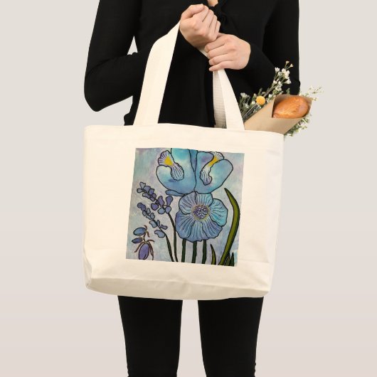 Lentbloemen Grote Tote Bag (Voorkant (product))