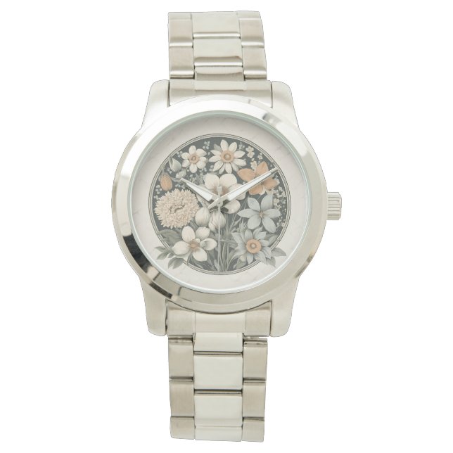 Lentbloemen Horloge (Voorkant)