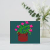 Lentbloemen in een Briefkaart van de Planter (Staand voorkant)