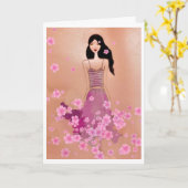 Lentbloemen Kaart (Gele Bloem)