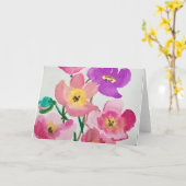 Lentbloemen Kaart (Gele Bloem)