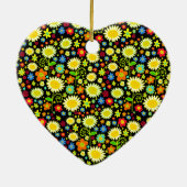 Lentbloemen Keramisch Ornament (Achterkant)