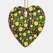 Lentbloemen Keramisch Ornament (Links)