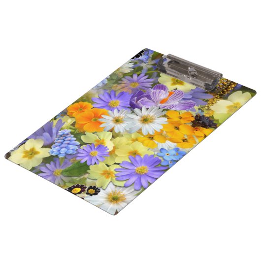 Lentbloemen Klembord (Gekanteld)