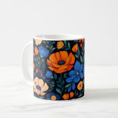 lentbloemen koffiemok (Voorkant links)