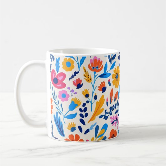 Lentbloemen Koffiemok (Links)