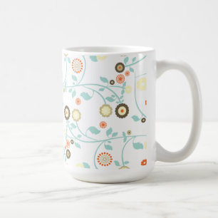 Lentbloemen, korrelig, modder, griepachtig bloempa koffiemok